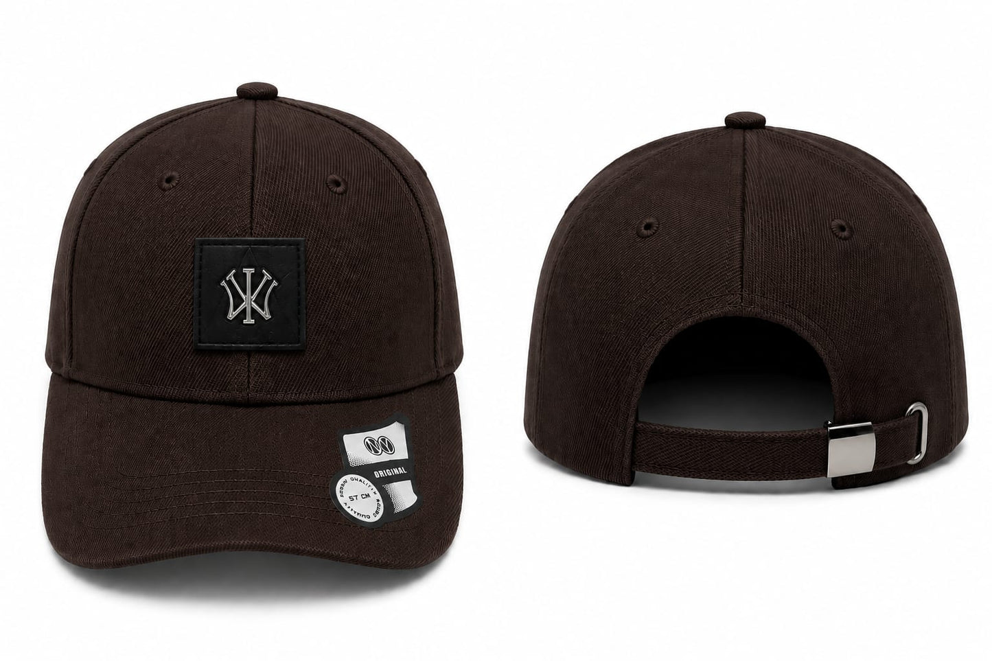 NY Metal logo Cotton Cap