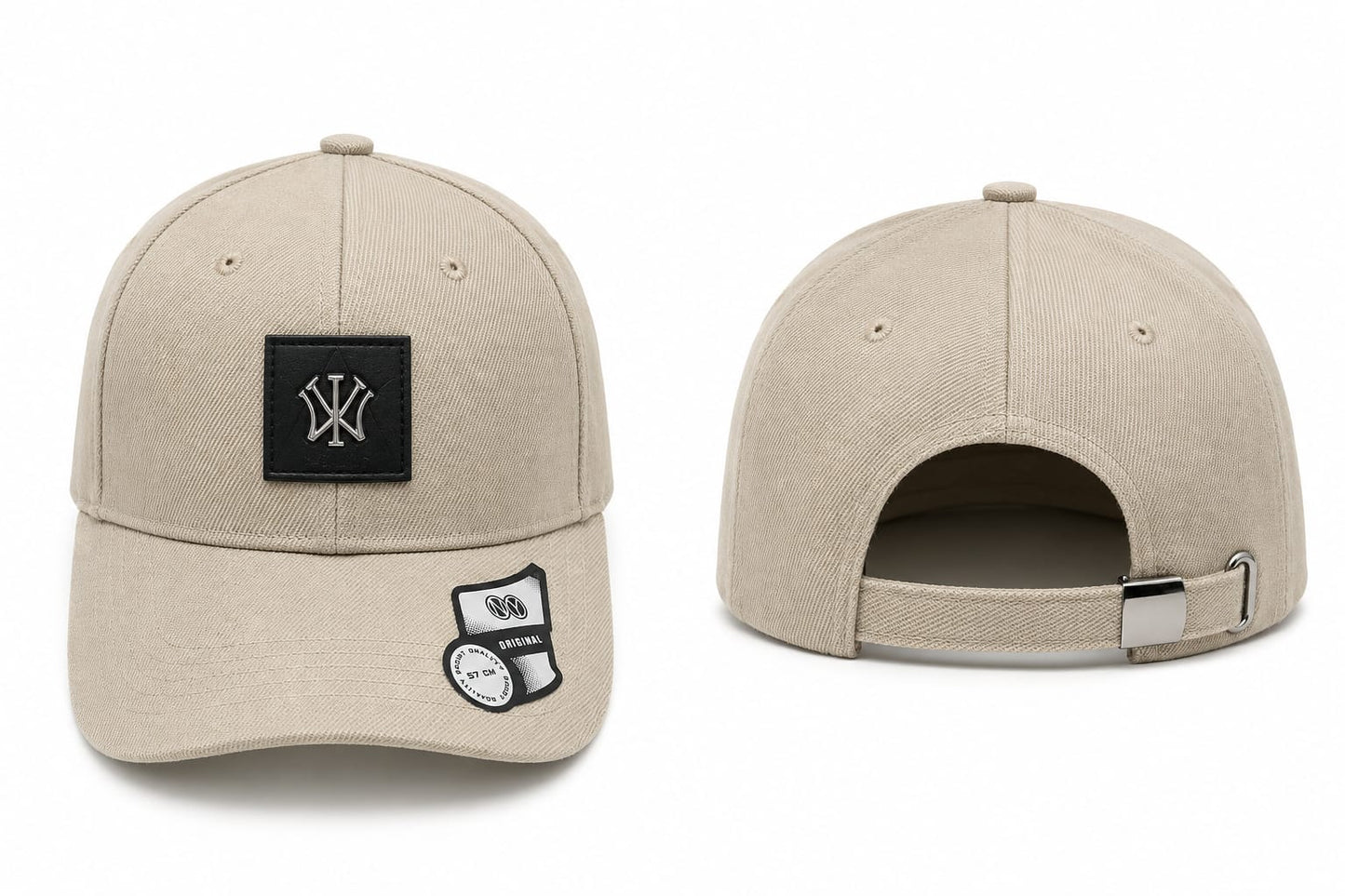 NY Metal logo Cotton Cap