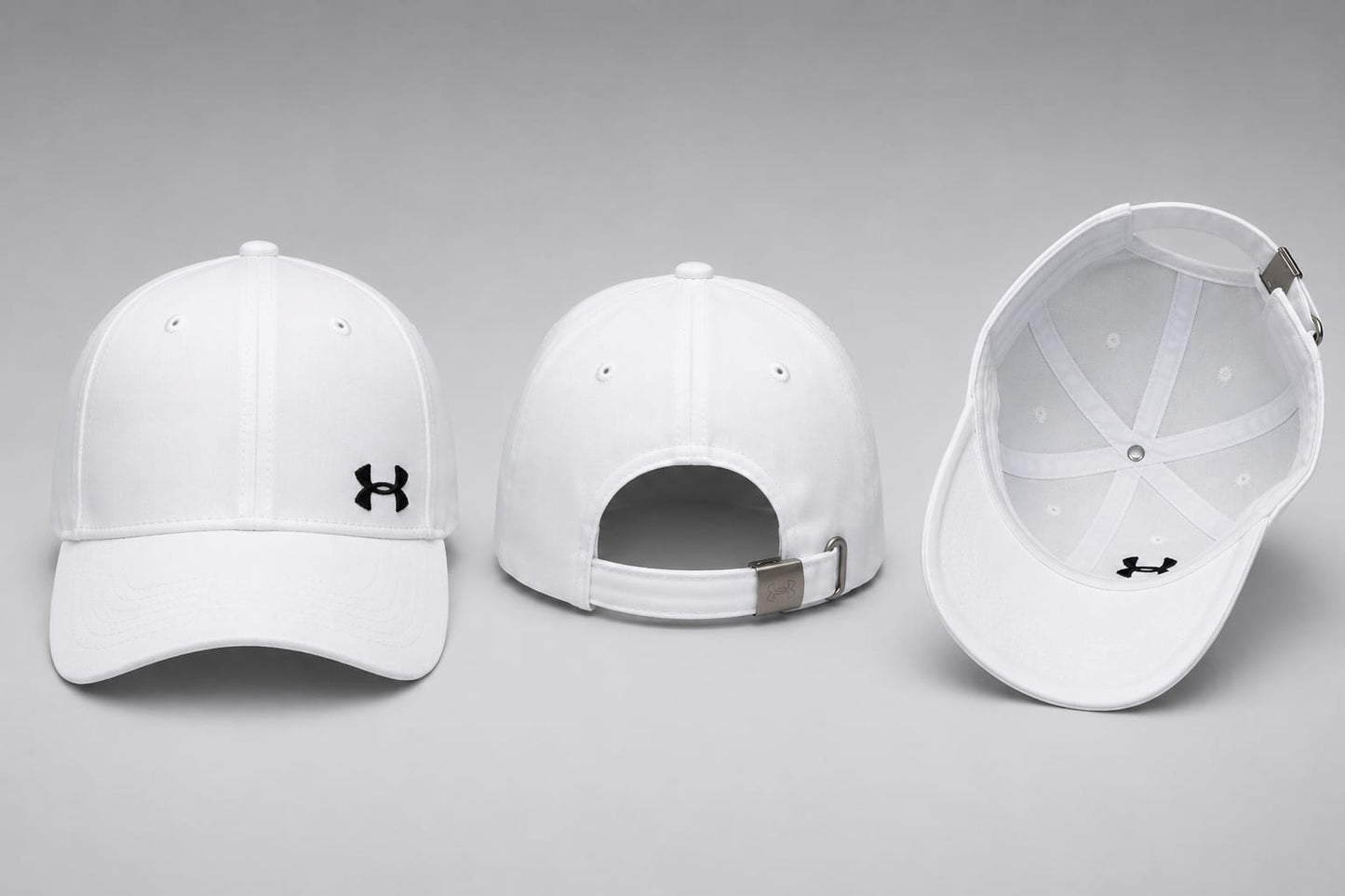 Under Armour White Cotton Cap