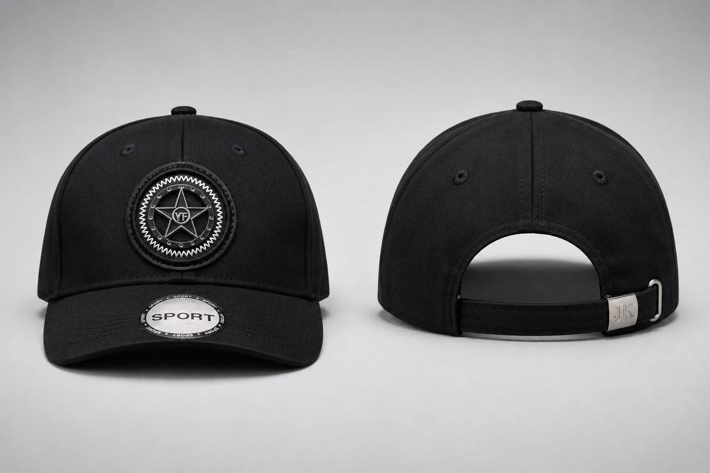 Black Star Logo Cotton Cap