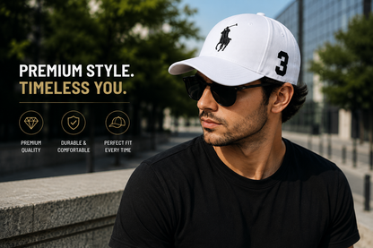 Polo 3 Logo Galaxy Cap