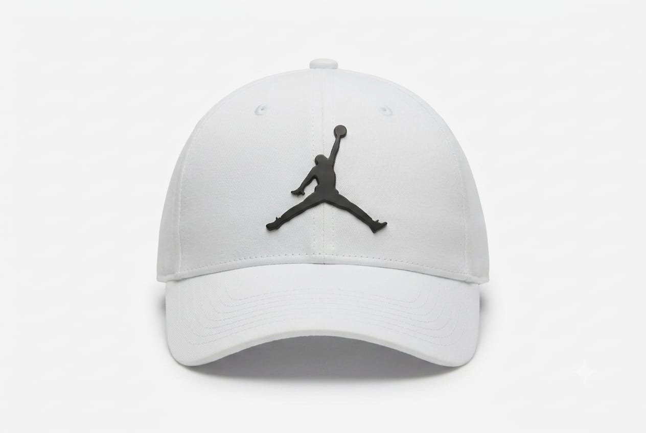 Jordan White Imported Cap