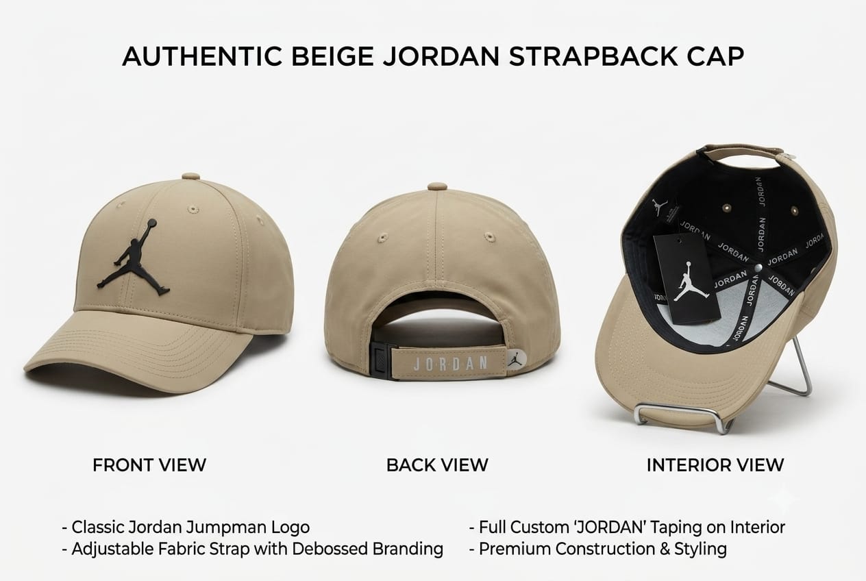 Jordan Imported Beige Cap