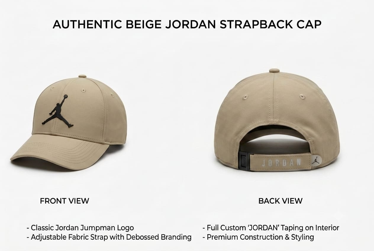 Jordan Imported Beige Cap