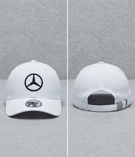 Mercedes White Galaxy Cap