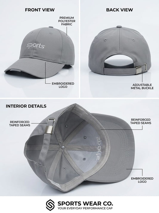 Sports Cap Polyester Fabric