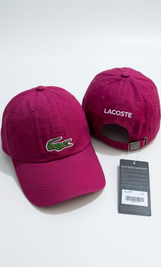 Lacoste Style Cap  Premium Adjustable Cotton Baseball Hat