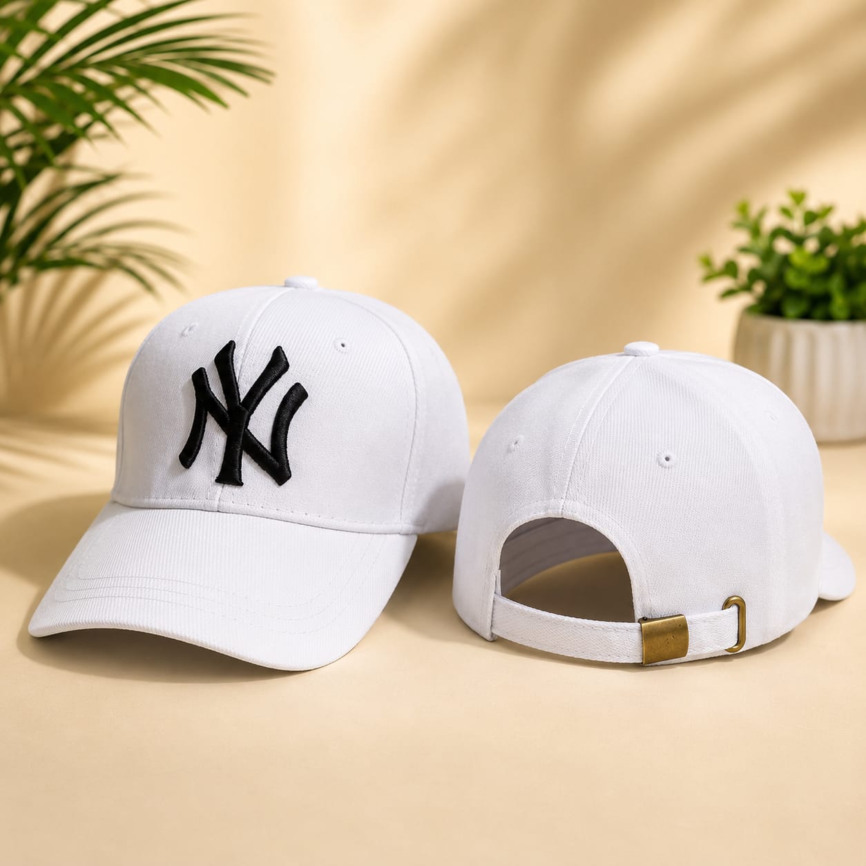 NY Embroidered Baseball Cap