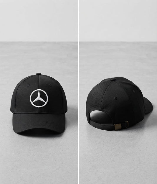Mercedes Black Galaxy Cap
