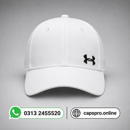 Under Armour White Cotton Cap