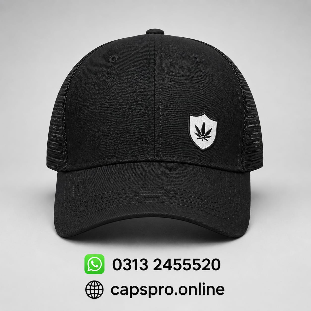 Stylish Logo Mesh Cap