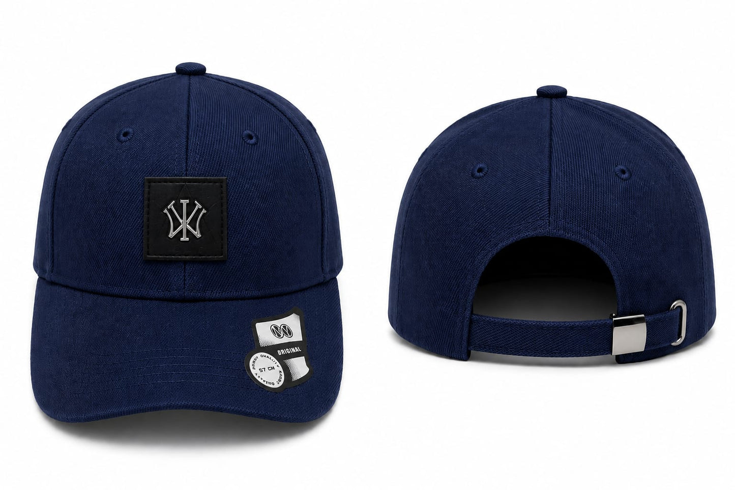 NY Metal logo Cotton Cap