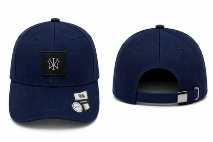 NY Metal logo Cotton Cap