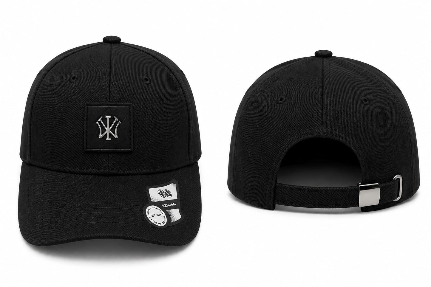 NY Metal logo Cotton Cap