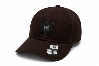 NY Metal logo Cotton Cap