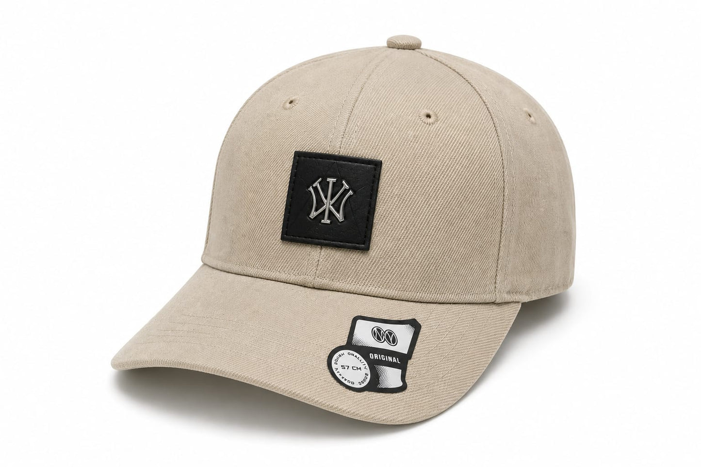 NY Metal logo Cotton Cap