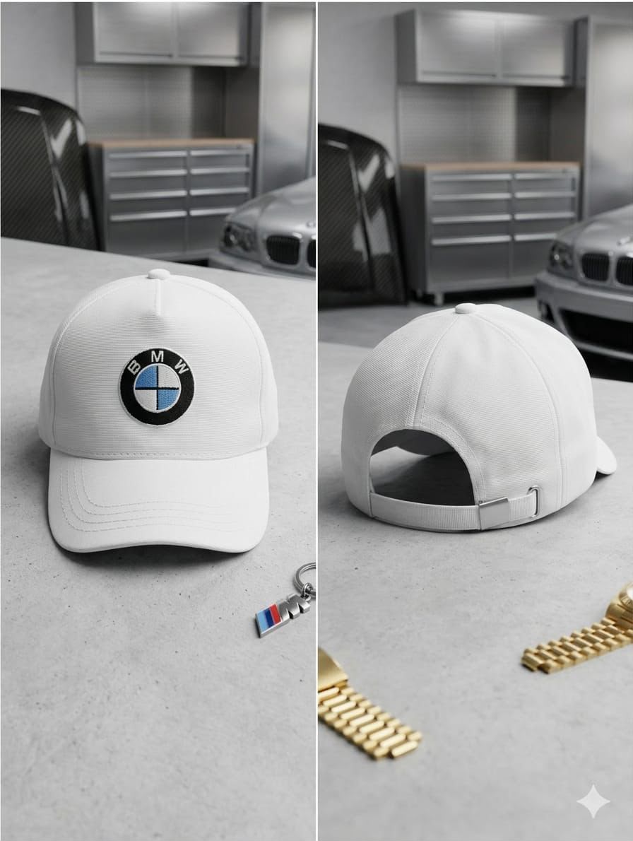 BMW Logo White Cap