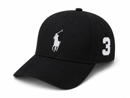 Polo 3 Black Galaxy Cap